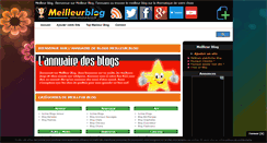 Desktop Screenshot of meilleur-blog.fr